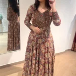 Kalamkari Panel Cut Dress