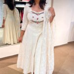 Premium Cutwork Hakoba Panel Cut Anarkali
