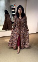 Kalamkari Long Slit Top