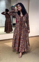 Kalamkari Long Slit Top - Image 2