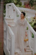 Lurex Zardosi Handwork Anarkali - Image 2