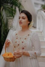 Lurex Zardosi Handwork Anarkali - Image 4