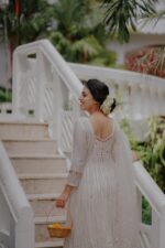 Lurex Zardosi Handwork Anarkali
