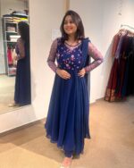Hand Embroidered Anarkali - Image 2