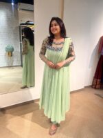 Pastel Green Anarkali - Image 2