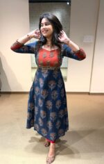 Ajrakh Aline Kurthi - Image 2