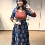 Ajrakh Aline Kurthi