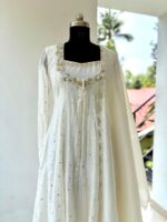 Offwhite Mirror work Handwork Suit - Image 4