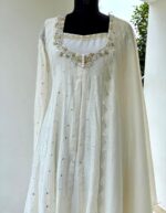 Offwhite Mirror work Handwork Suit - Image 3