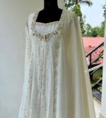 Offwhite Mirror work Handwork Suit - Image 5