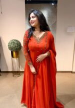 Handwork Embellished Anarkali