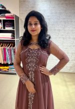 Handworked Designer Gown - Image 2