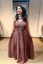 Handworked Designer Gown - Image 4