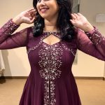 Grape Wine Designer Gown